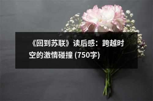 《回到蘇聯(lián)》讀后感：跨越時(shí)空的激情碰撞 (750字)