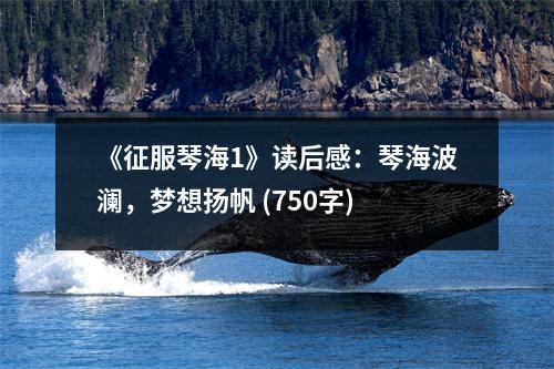 《征服琴海1》讀后感：琴海波瀾，夢(mèng)想揚(yáng)帆 (750字)