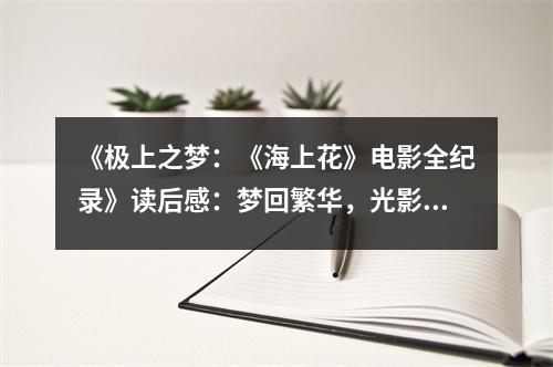 《極上之夢：《海上花》電影全紀(jì)錄》讀后感：夢回繁華，光影留痕 (800字)