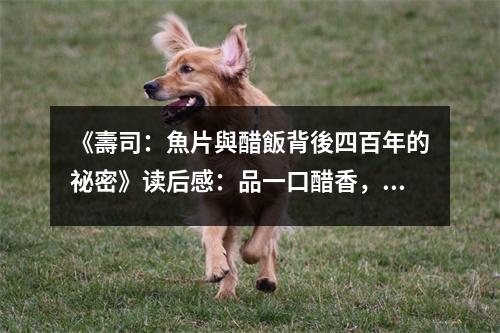 《壽司：魚片與醋飯背後四百年的祕密》讀后感：品一口醋香，回味千年的匠心 (800字)