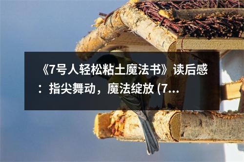 《7號(hào)人輕松粘土魔法書(shū)》讀后感：指尖舞動(dòng)，魔法綻放 (750字)