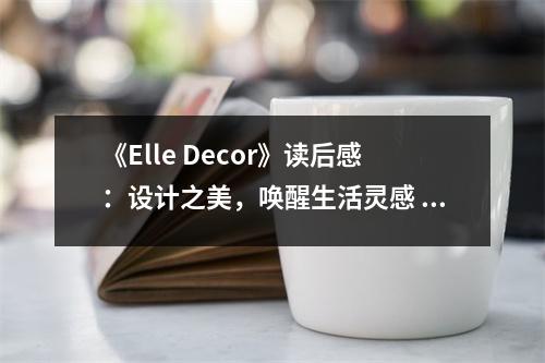 《Elle Decor》讀后感：設(shè)計(jì)之美，喚醒生活靈感 (700字)