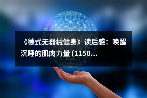 《德式無器械健身》讀后感：喚醒沉睡的肌肉力量 (1150字)