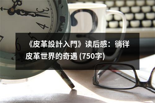 《皮革設(shè)計入門》讀后感：徜徉皮革世界的奇遇 (750字)