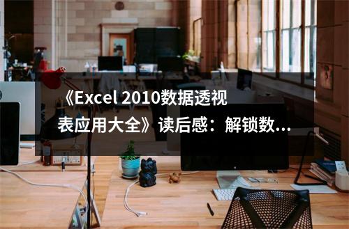 《Excel 2010數據透視表應用大全》讀后感：解鎖數據魅力，探尋智慧之門 (800字)