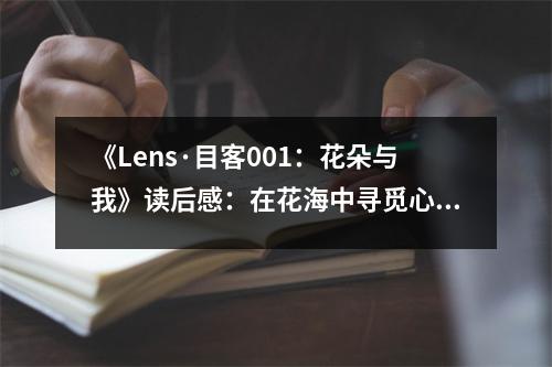 《Lens·目客001：花朵與我》讀后感：在花海中尋覓心靈的寧靜 (800字)
