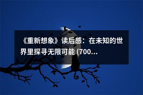 《重新想象》讀后感：在未知的世界里探尋無限可能 (700字)