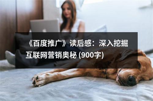 《百度推廣》讀后感：深入挖掘互聯(lián)網(wǎng)營銷奧秘 (900字)