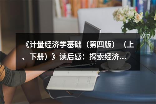 《計(jì)量經(jīng)濟(jì)學(xué)基礎(chǔ)（第四版）（上、下冊(cè)）》讀后感：探索經(jīng)濟(jì)奧秘的奇妙之旅 (900字)