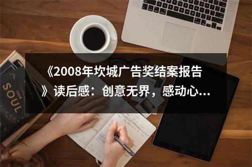 《2008年坎城廣告獎結(jié)案報告》讀后感：創(chuàng)意無界，感動心靈 (850字)