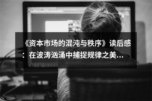 《資本市場的混沌與秩序》讀后感：在波濤洶涌中捕捉規(guī)律之美 (950字)