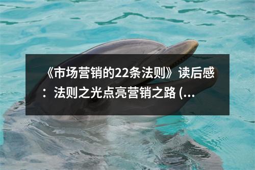 《市場營銷的22條法則》讀后感：法則之光點亮營銷之路 (1200字)