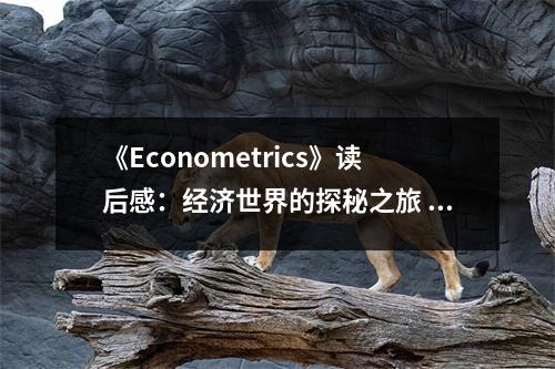 《Econometrics》讀后感：經(jīng)濟世界的探秘之旅 (700字)