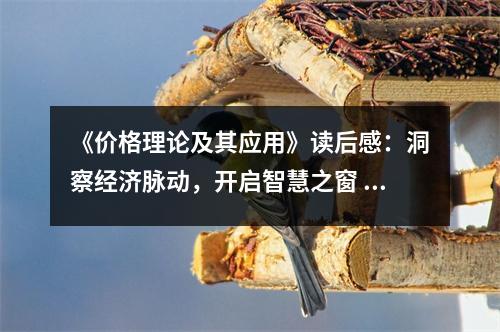 《價格理論及其應(yīng)用》讀后感：洞察經(jīng)濟脈動，開啟智慧之窗 (850字)