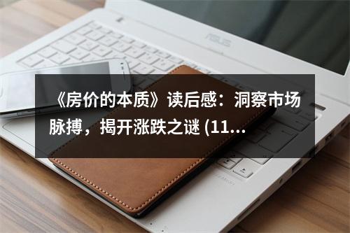 《房價(jià)的本質(zhì)》讀后感：洞察市場(chǎng)脈搏，揭開漲跌之謎 (1150字)