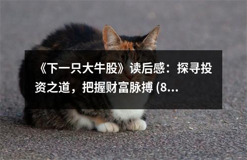 《下一只大牛股》讀后感：探尋投資之道，把握財(cái)富脈搏 (800字)