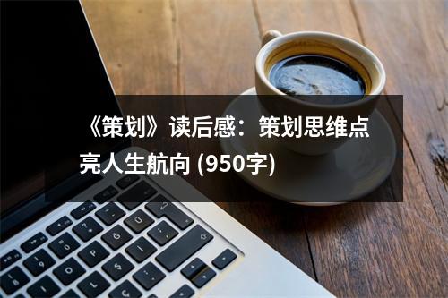 《策劃》讀后感：策劃思維點亮人生航向 (950字)
