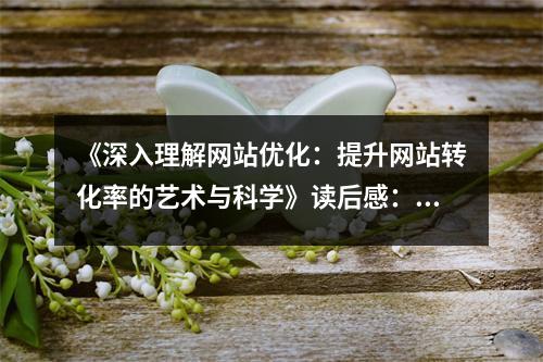 《深入理解網(wǎng)站優(yōu)化：提升網(wǎng)站轉(zhuǎn)化率的藝術(shù)與科學(xué)》讀后感：揭開流量密碼，探尋成功之門 (750字)