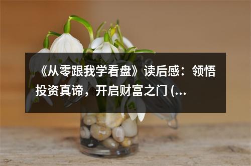 《從零跟我學(xué)看盤》讀后感：領(lǐng)悟投資真諦，開啟財(cái)富之門 (900字)