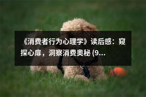 《消費(fèi)者行為心理學(xué)》讀后感：窺探心扉，洞察消費(fèi)奧秘 (900字)