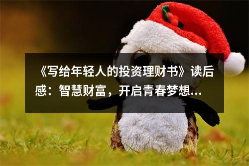 《寫給年輕人的投資理財(cái)書(shū)》讀后感：智慧財(cái)富，開(kāi)啟青春夢(mèng)想 (700字)