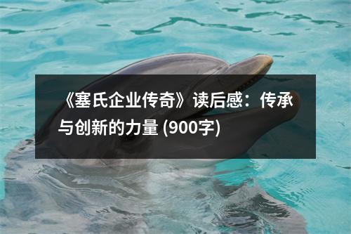 《塞氏企業(yè)傳奇》讀后感：傳承與創(chuàng)新的力量 (900字)
