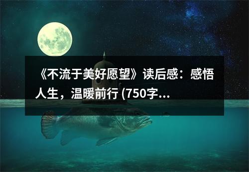 《不流于美好愿望》讀后感：感悟人生，溫暖前行 (750字)