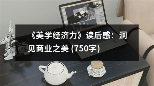 《美學(xué)經(jīng)濟(jì)力》讀后感：洞見商業(yè)之美 (750字)