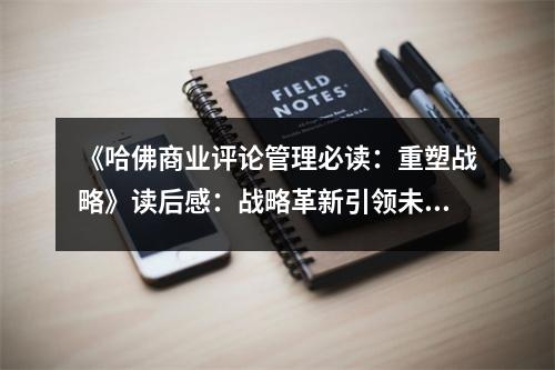 《哈佛商業(yè)評論管理必讀：重塑戰(zhàn)略》讀后感：戰(zhàn)略革新引領(lǐng)未來之光 (950字)