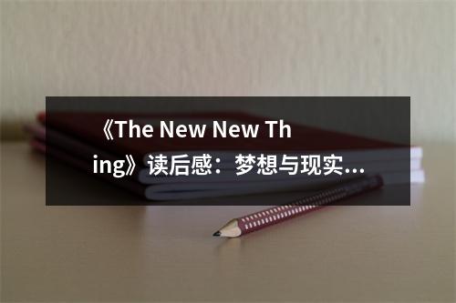 《The New New Thing》讀后感：夢(mèng)想與現(xiàn)實(shí)的交錯(cuò)點(diǎn) (750字)