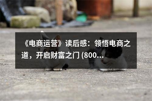 《電商運(yùn)營(yíng)》讀后感：領(lǐng)悟電商之道，開啟財(cái)富之門 (800字)