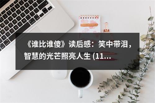 《誰(shuí)比誰(shuí)傻》讀后感：笑中帶淚，智慧的光芒照亮人生 (1150字)