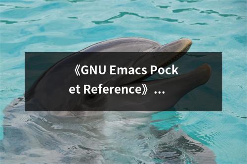 《GNU Emacs Pocket Reference》讀后感：探索代碼世界的明燈 (750字)