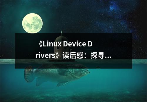 《Linux Device Drivers》讀后感：探尋驅(qū)動(dòng)編程的奧秘 (800字)