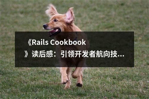 《Rails Cookbook》讀后感：引領(lǐng)開(kāi)發(fā)者航向技術(shù)海洋 (700字)