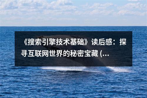 《搜索引擎技術(shù)基礎(chǔ)》讀后感：探尋互聯(lián)網(wǎng)世界的秘密寶藏 (950字)