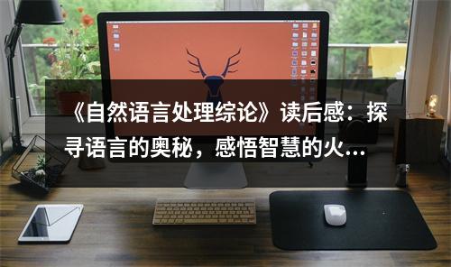 《自然語(yǔ)言處理綜論》讀后感：探尋語(yǔ)言的奧秘，感悟智慧的火花 (800字)