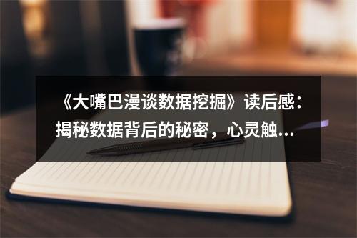 《大嘴巴漫談數(shù)據(jù)挖掘》讀后感：揭秘?cái)?shù)據(jù)背后的秘密，心靈觸動(dòng)無限 (800字)