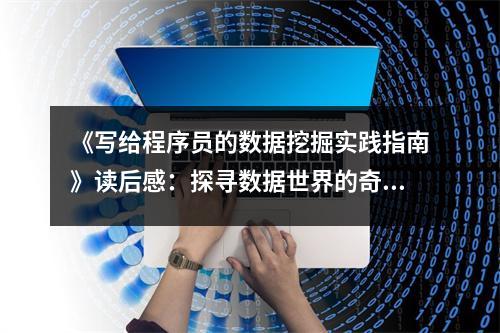 《寫給程序員的數(shù)據(jù)挖掘?qū)嵺`指南》讀后感：探尋數(shù)據(jù)世界的奇妙之旅 (850字)