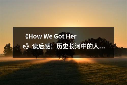 《How We Got Here》讀后感：歷史長河中的人類足跡 (700字)