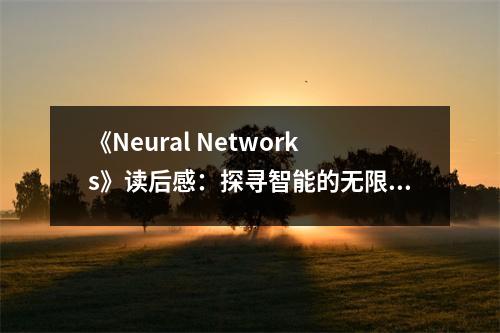 《Neural Networks》讀后感：探尋智能的無限可能 (750字)
