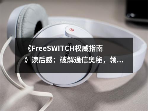《FreeSWITCH權(quán)威指南》讀后感：破解通信奧秘，領(lǐng)略技術(shù)魅力 (800字)