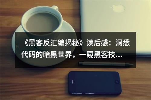 《黑客反匯編揭秘》讀后感：洞悉代碼的暗黑世界，一窺黑客技藝之精髓 (850字)