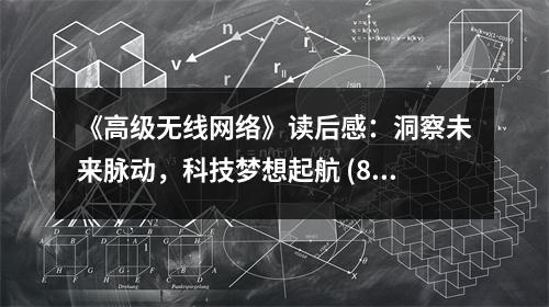 《高級(jí)無(wú)線網(wǎng)絡(luò)》讀后感：洞察未來(lái)脈動(dòng)，科技?jí)粝肫鸷?(800字)