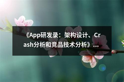《App研發(fā)錄：架構(gòu)設(shè)計、Crash分析和競品技術(shù)分析》讀后感：探秘技術(shù)奧秘，共筑美好未來 (750字)