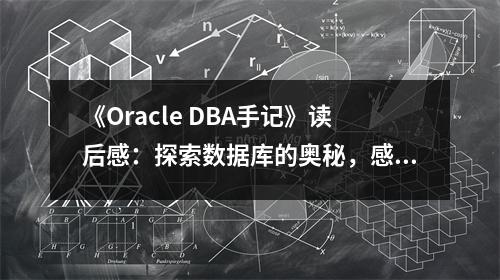 《Oracle DBA手記》讀后感：探索數(shù)據(jù)庫的奧秘，感悟技術(shù)之美 (700字)