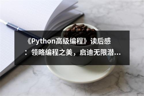 《Python高級編程》讀后感：領略編程之美，啟迪無限潛能 (700字)