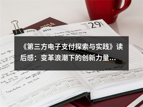 《第三方電子支付探索與實踐》讀后感：變革浪潮下的創(chuàng)新力量 (750字)