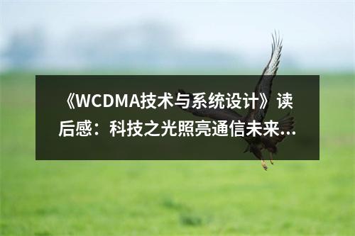 《WCDMA技術(shù)與系統(tǒng)設(shè)計》讀后感：科技之光照亮通信未來 (850字)