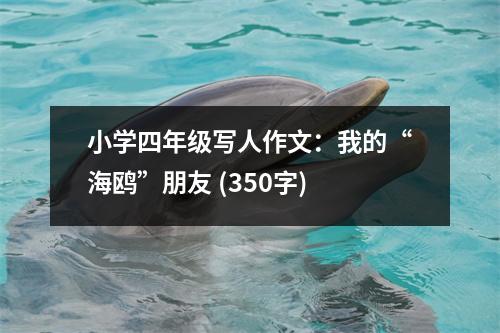 小學四年級寫人作文：我的“海鷗”朋友 (350字)